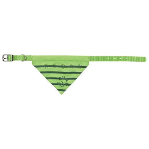 Trixie Collar with Neckerchief for Dogs - Apple Green