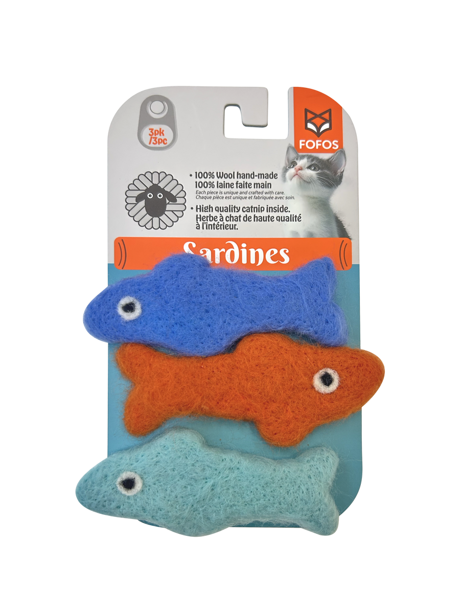 Fofos Sardine Cat Toy Fish