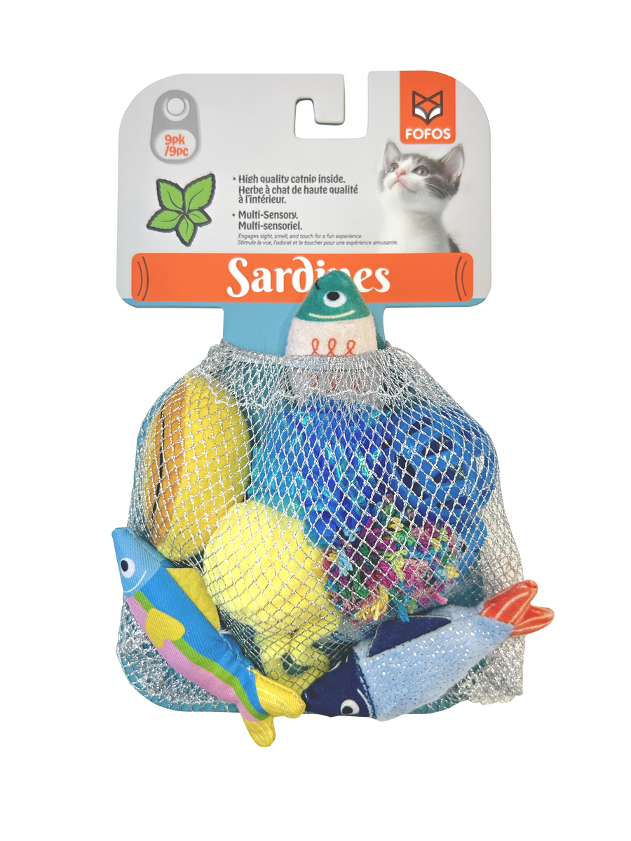 Fofos Sardine Cat Toy Fish