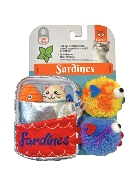 Fofos Sardine Cat Toy Fish