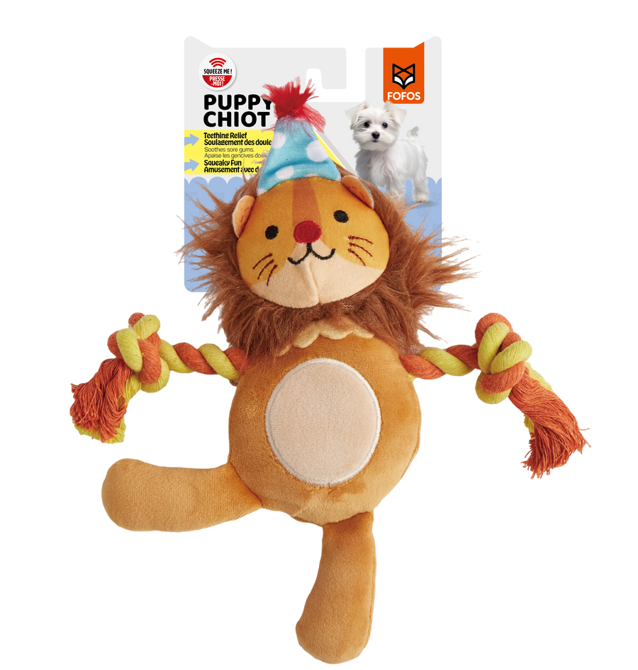 FOFOS Fluffy Puppy Toy