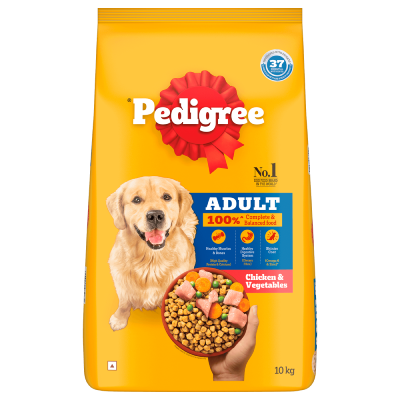 Pedigree Chicken and Vegetables Adult Dog Dry Food