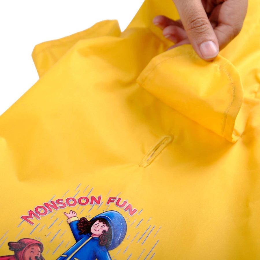 Pets Way Mustard Mistiq Raincoat for Dogs
