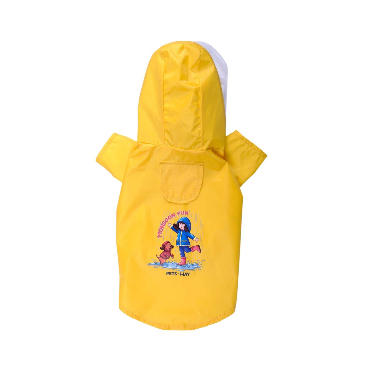 Pets Way Mustard Mistiq Raincoat for Dogs