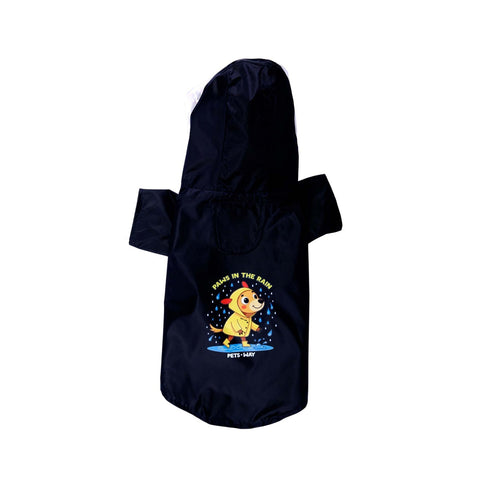 Pets Way Navy Mistiq Raincoat for Dogs