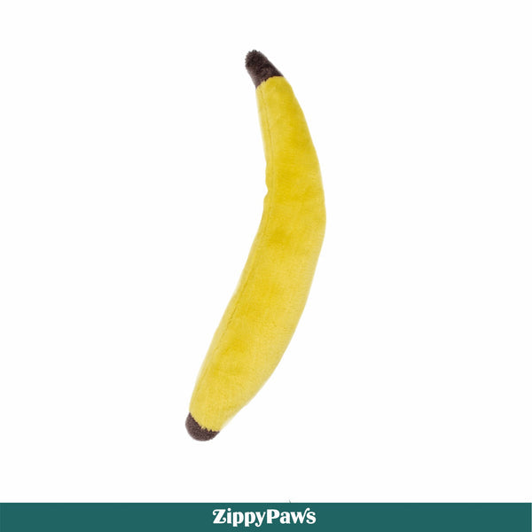 Zippy Paws Banana Jigglerz Plush Toy for Dogs