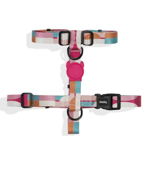 Zee Dog H-Harness for Dogs - Bloom