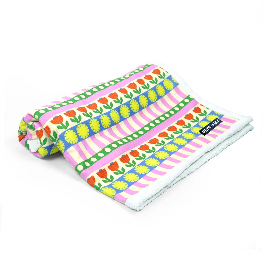 Pets Way Bloom Pet Blanket for Dogs