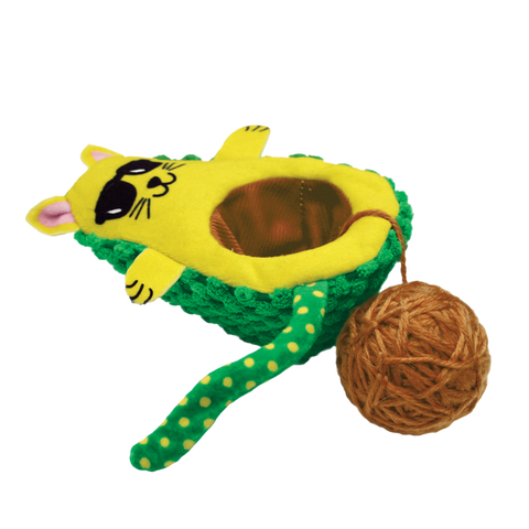 Kong Wrangler Avocato Toy for Cats