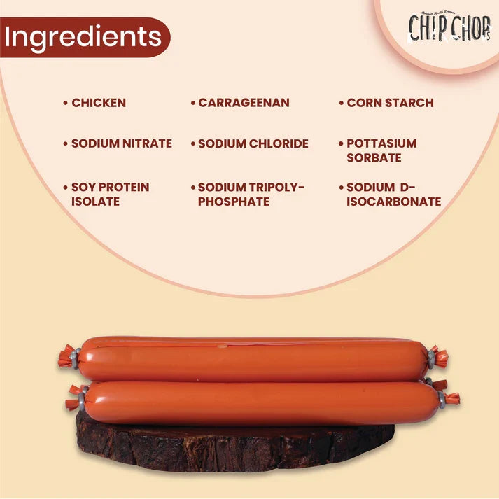 Chip Chops Chicken Sausages Dog Treat