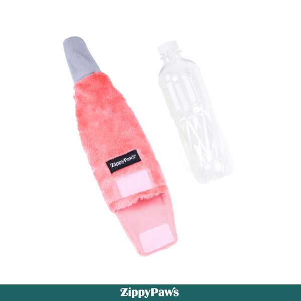 Zippy Paws Happy Hour Rose Crusherz Plush Toy for Dogs