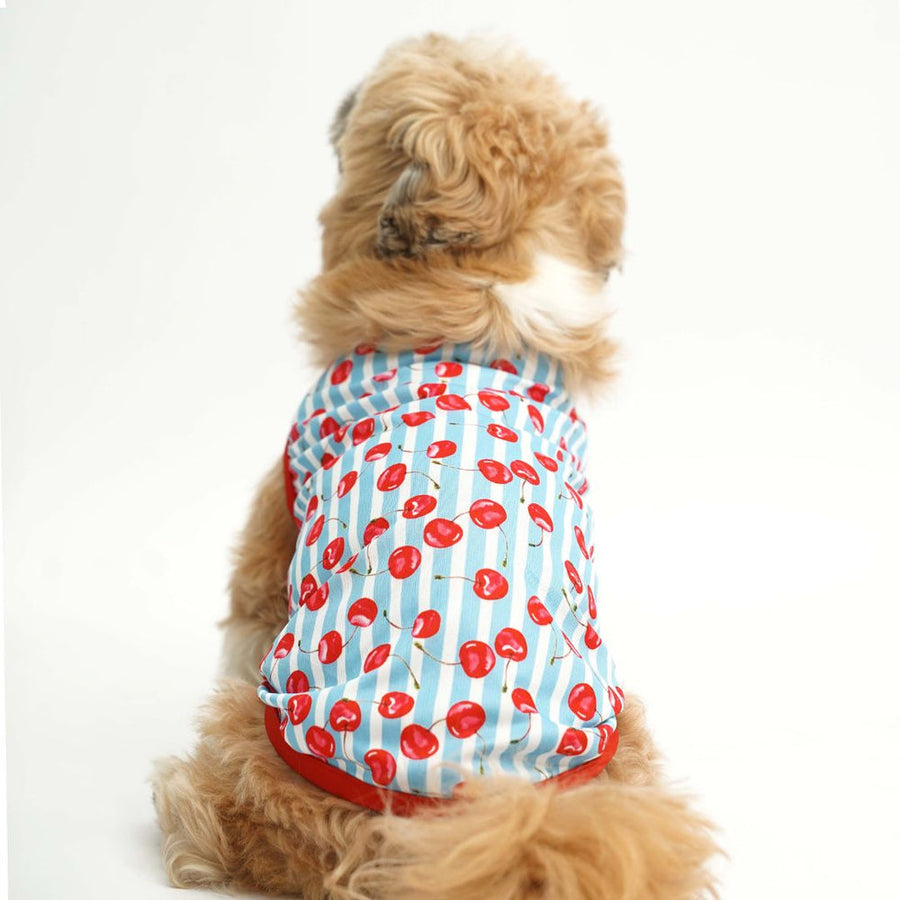 Pets Way Cherry Land Printed Vest for Dogs