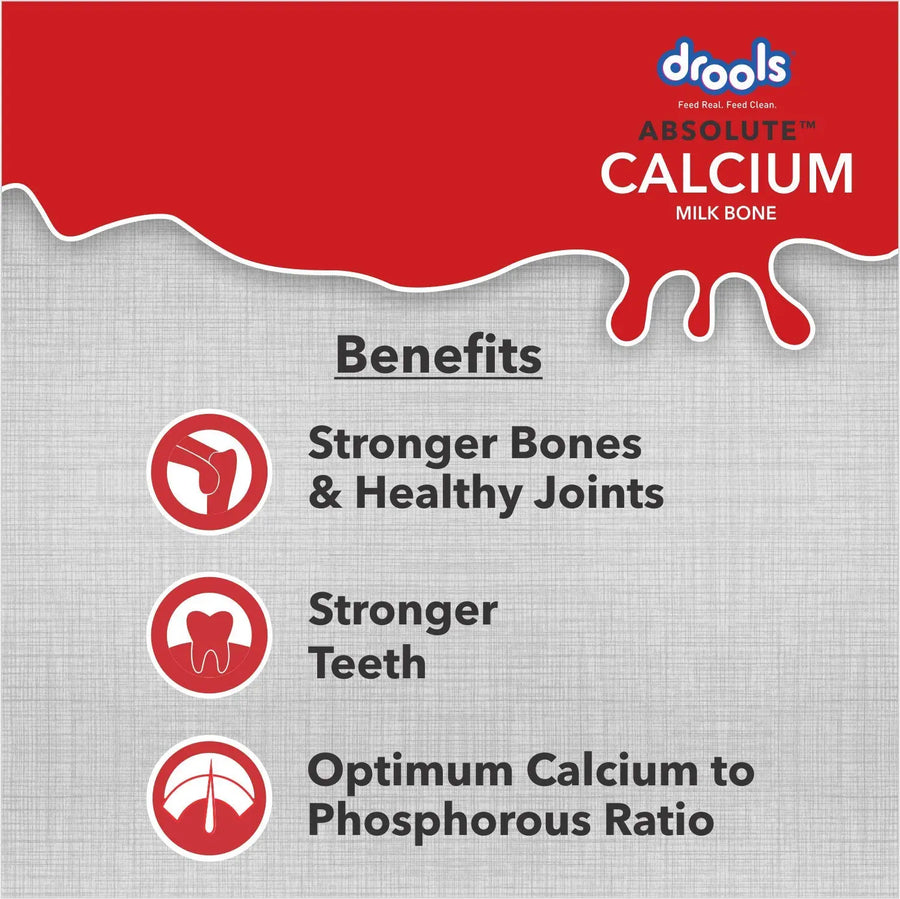 Drools Absolute Calcium Milk Bone Small Breed Dogs
