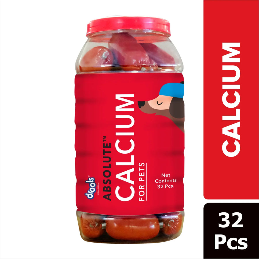 Drools Absolute Calcium Sausage Jar