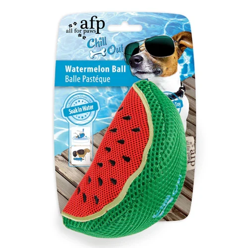 afp Chill Out Watermelon Slice Ball Toy for Dogs