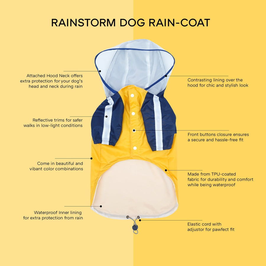 Pets Way Rainstorm Lavender Raincoat for Dogs