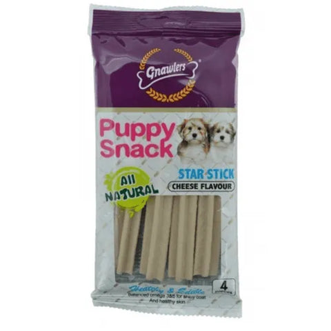 Gnawlers Wang Wang Star Stick Treat for Dogs