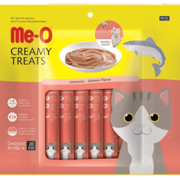 Me-O Salmon Cat Creamy Treats