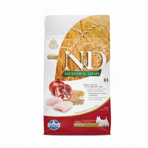 N&D Ancestral Grain Chicken Adult Mini Dog Dry Food