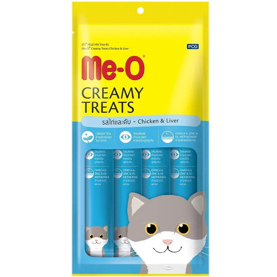 Me-O Chicken and Liver Cat Creamy Treats