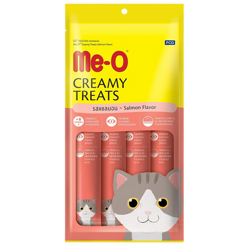 Me-O Salmon Cat Creamy Treats