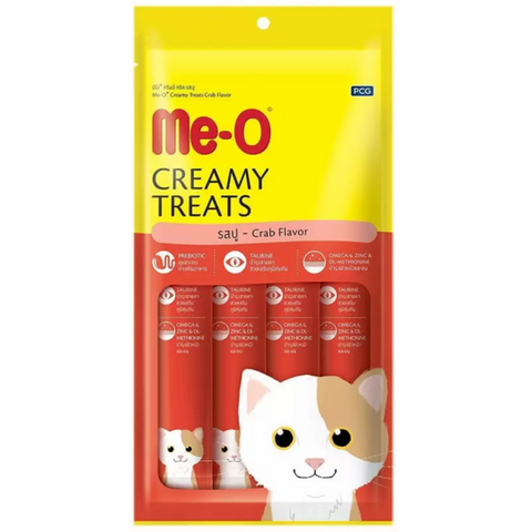 Me-O Crab Cat Creamy Treats