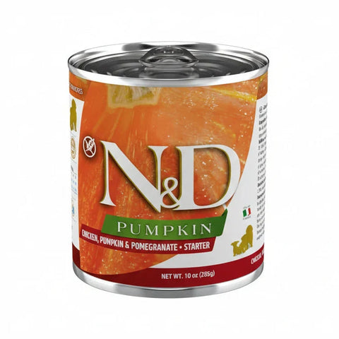 N&D Pumpkin Chicken Starter Puppy Wet Food