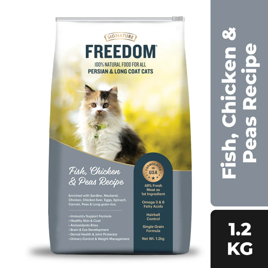 Signature Freedom Persian & Long Coat Cat Dry Food