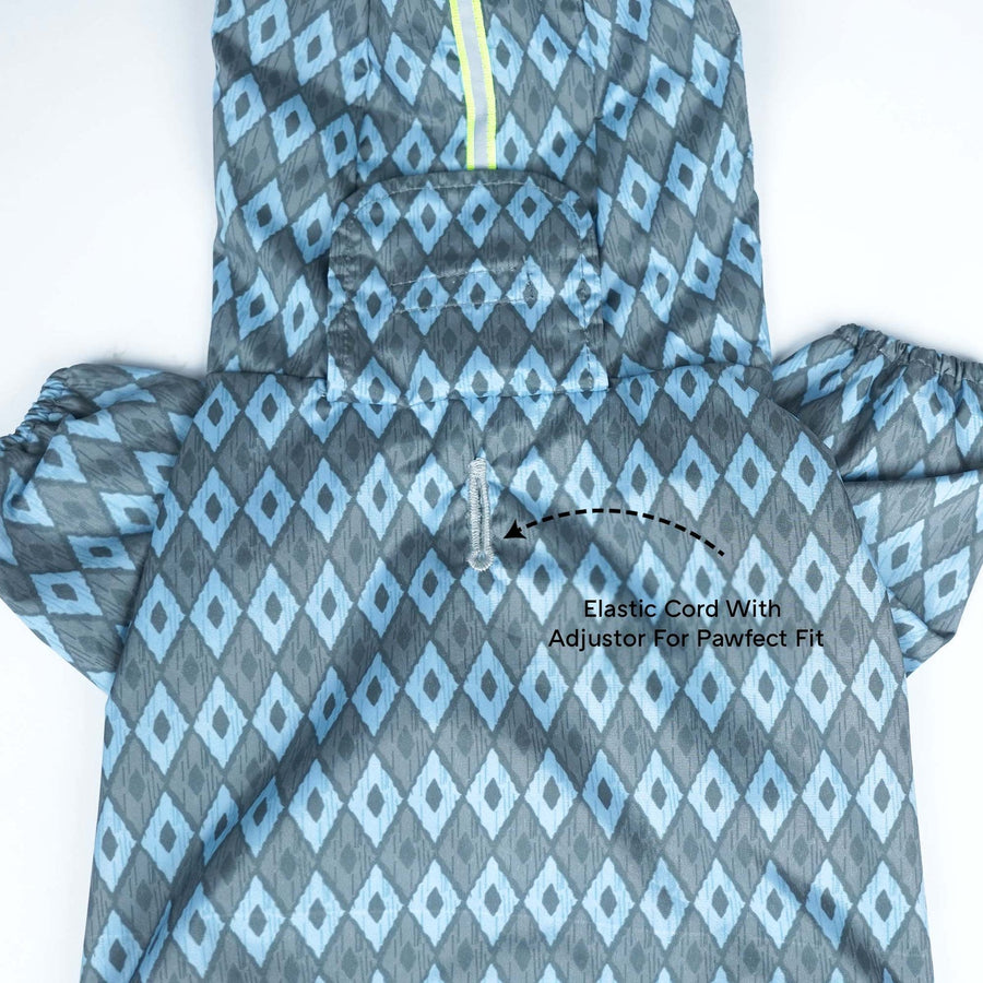 Pets Way Furcast Boho Raincoat for Dogs