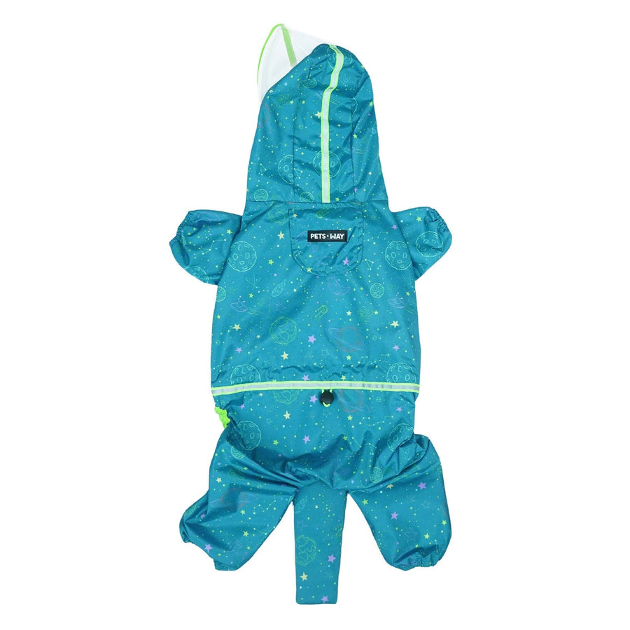 Pets Way Furcast Spaceship Raincoat for Dogs
