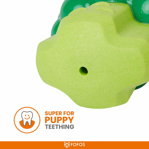 Fofos Giggling Vegi Bites Squeaky Chew Toy for Dogs