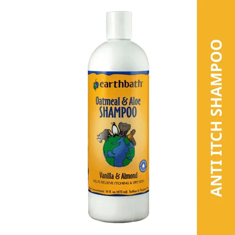 Erthbath Otameal Aloe Shamp Vanilla Almond