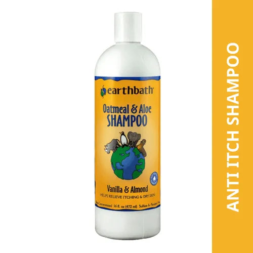 Erthbath Otameal Aloe Shamp Vanilla Almond