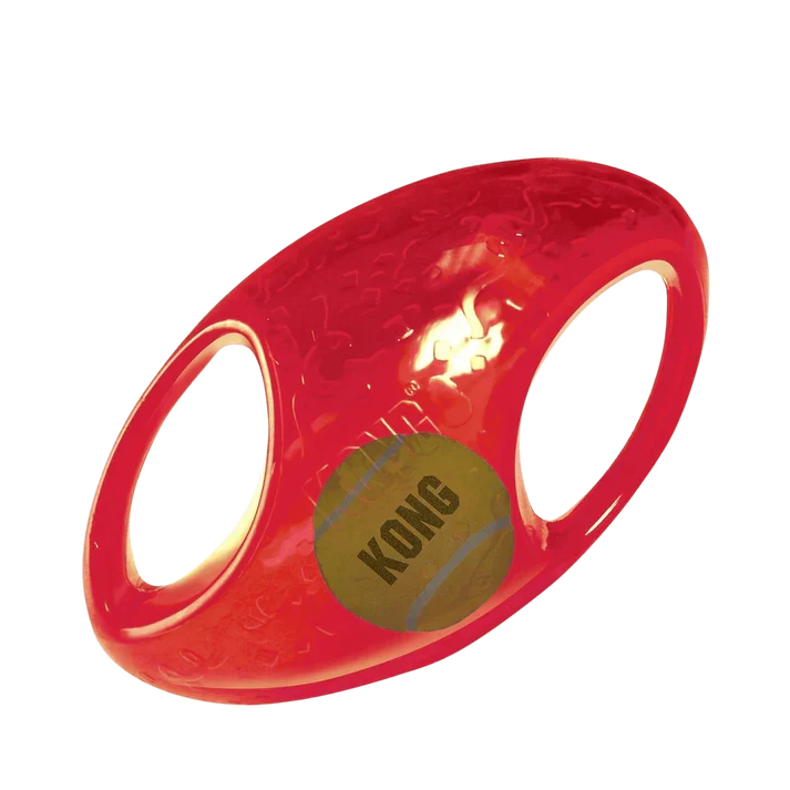 Kong Jumbler Football Dog Toy