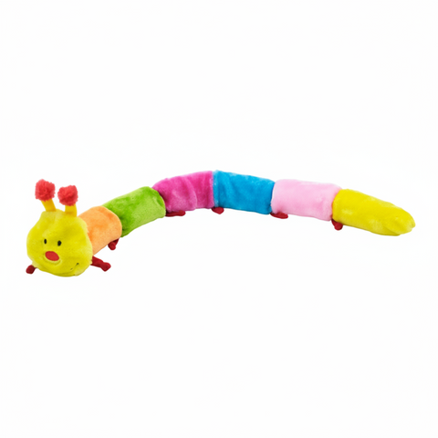 Zippy Paws Blasters Caterpiller Jumbo Plush Toy for Dogs