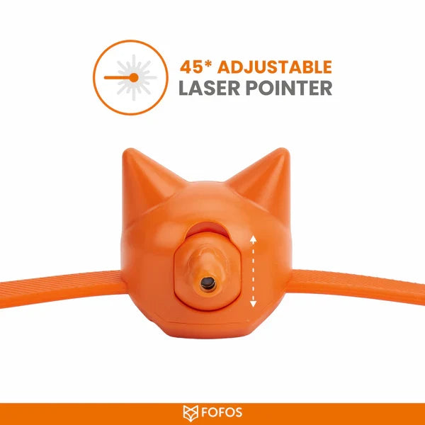 Fofos Rechargeable Laser Collar Smart Toy for Cats