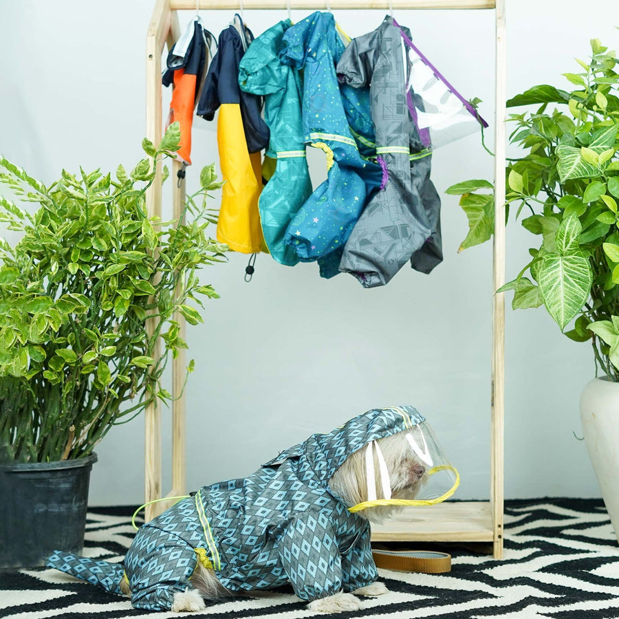 Pets Way Furcast Boho Raincoat for Dogs