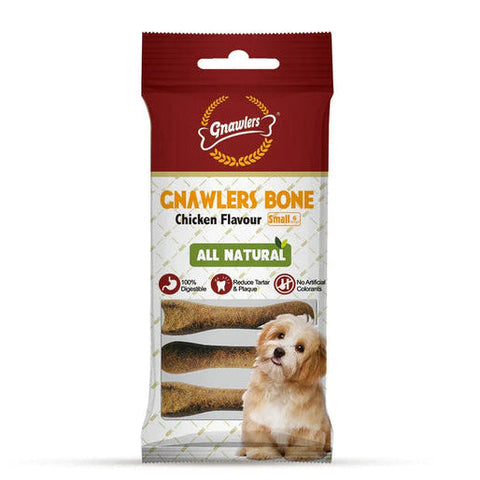 Gnawlers Chicken Bone 3 inch for Dogs