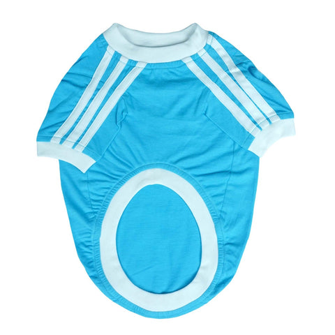 Pets Way Dive In Stripes Ocean T-Shirt for Dogs
