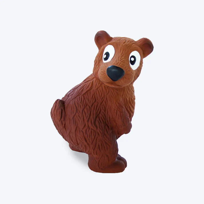 Outward Hound Tootiez Bear Slide Latex Dog Toy