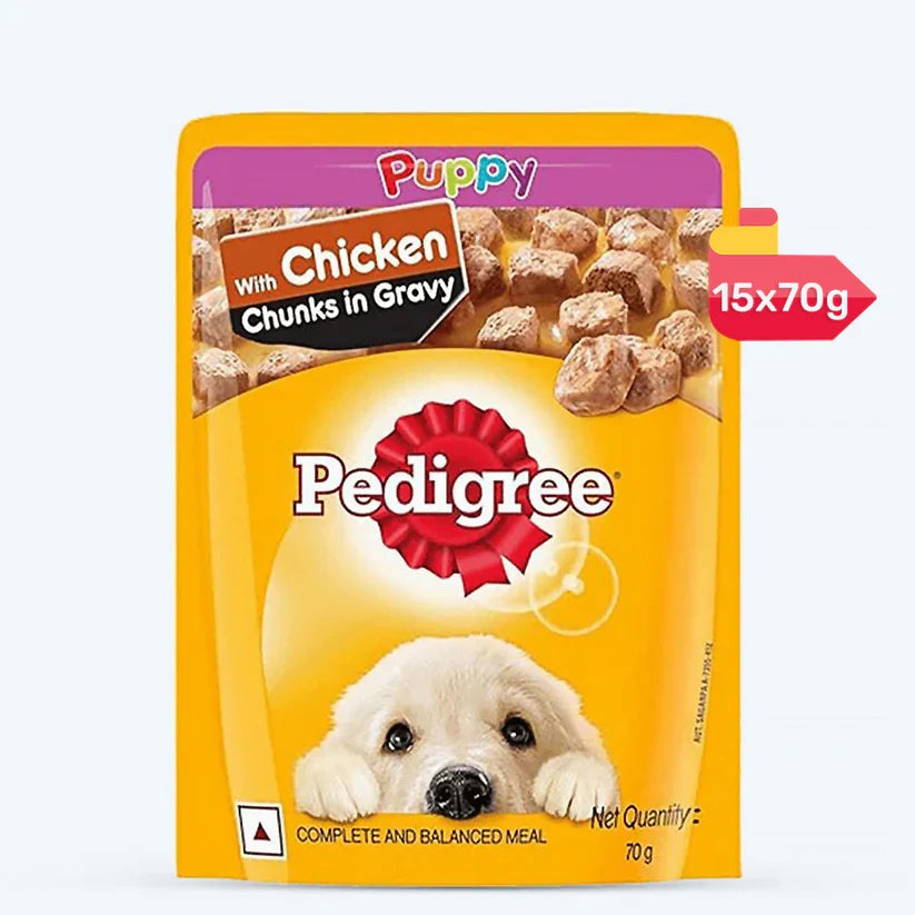 Pedigree Chicken Chunks Puppy Dog Wet Food