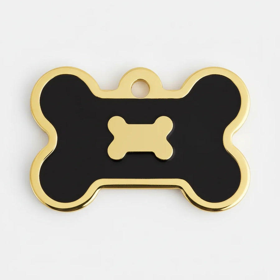 Quick Tag -Dog Name Tag Bone Large