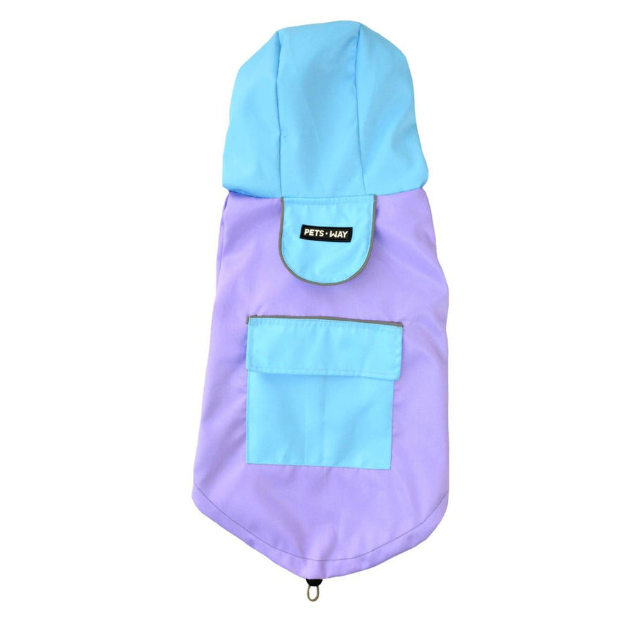 Pets Way Rainstorm Lavender Raincoat for Dogs