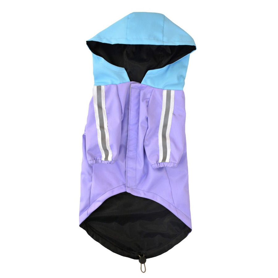 Pets Way Rainstorm Lavender Raincoat for Dogs