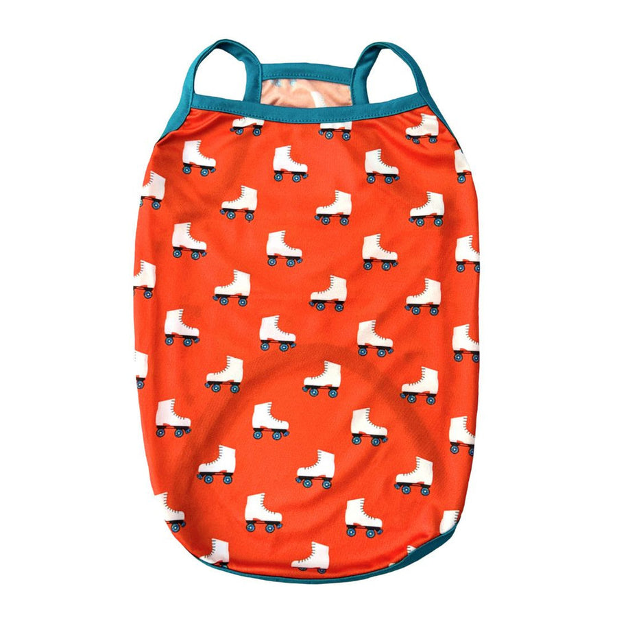 Pets Way Roller Skate Printed Vest for Dogs