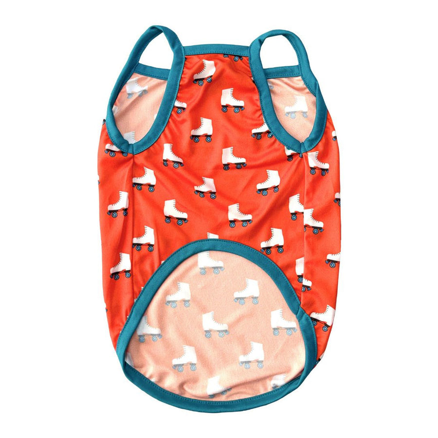 Pets Way Roller Skate Printed Vest for Dogs