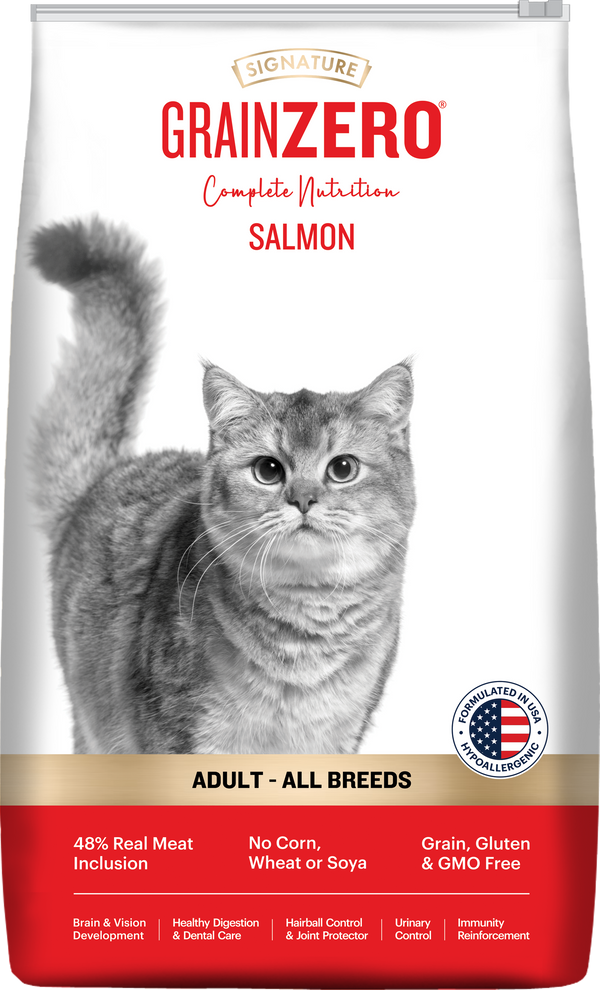 Grain Zero Salmon Adult Cat Dry Food