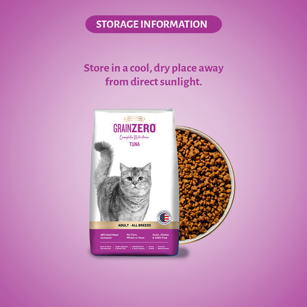 Grain Zero Tuna Adult Cat Dry Food