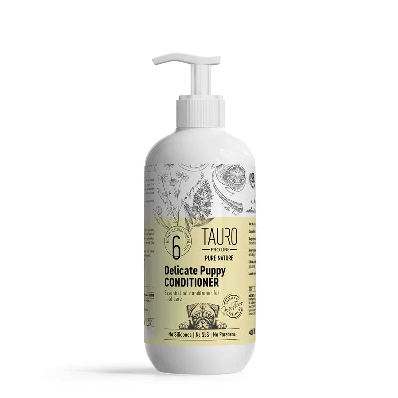Tauro Pro Line Pure Nature Delicate Puppy Gentle Goat Conditioner for Puppies