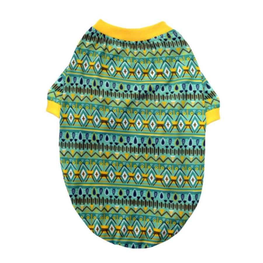Pets Way Tribal Printed T-Shirt for Dogs